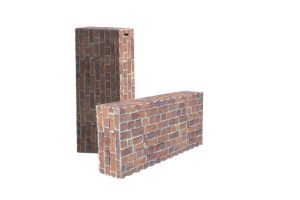 Realistic accessories: brick wall