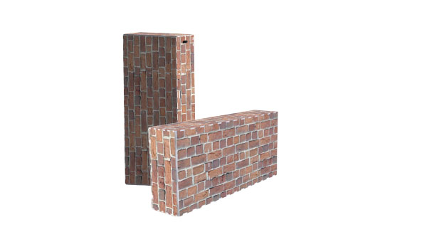 Realistic Accessories: brick wall