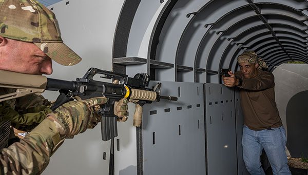 Modular tunnel for subterranean warfare tactical training