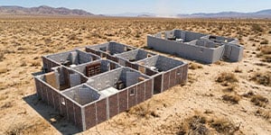 Shoot houses training environment