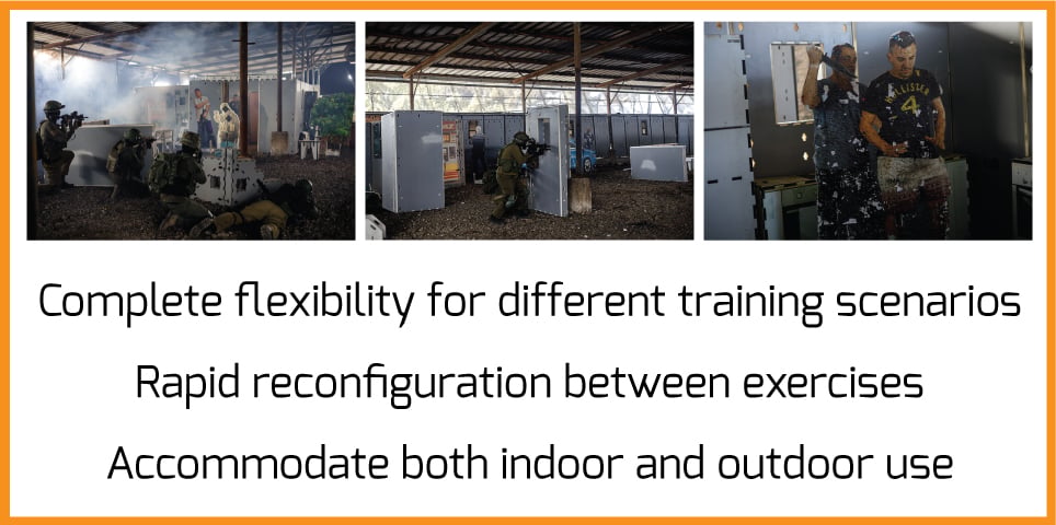 Modular structures advantages for police training
