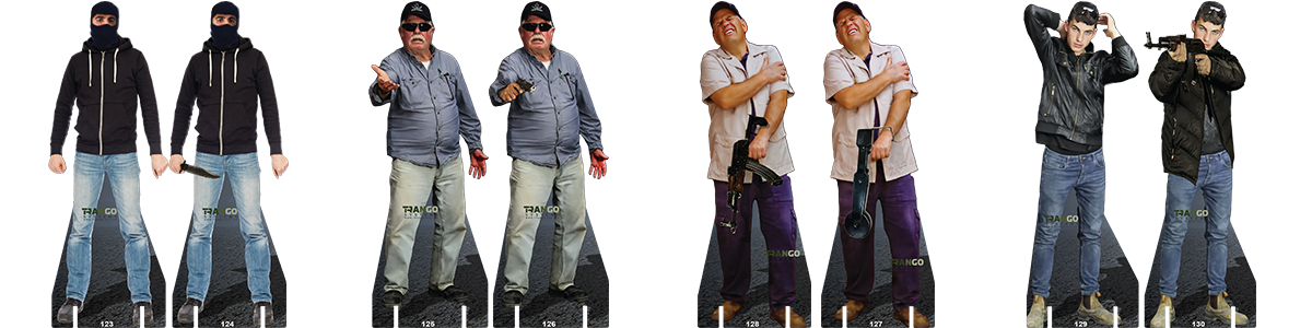 Find the differences: shoot/no-shoot targets by Trango Systems