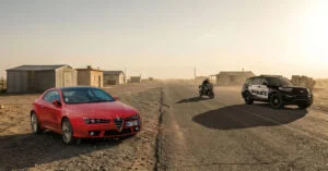 Police, civilian, and hostile vehicle target kits used for realistic police training scenarios.