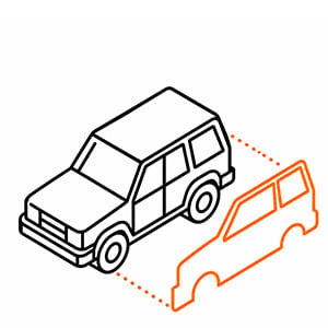 Vehicle targets and models for range upgrade