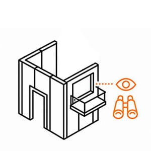 Viewing point for range upgrade