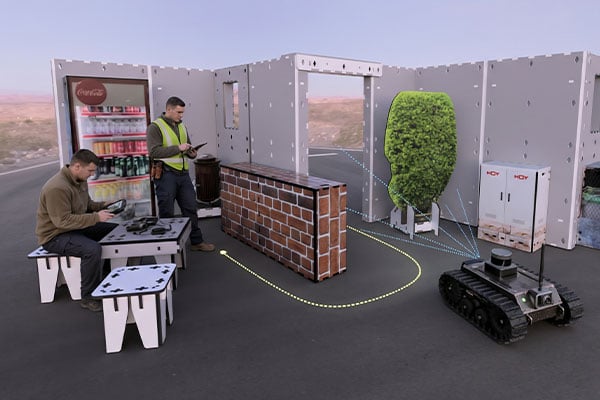 Ground robot navigation and observation training
