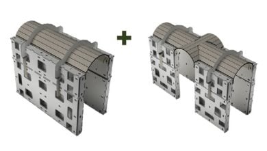 Tactical training underground structures - kit X